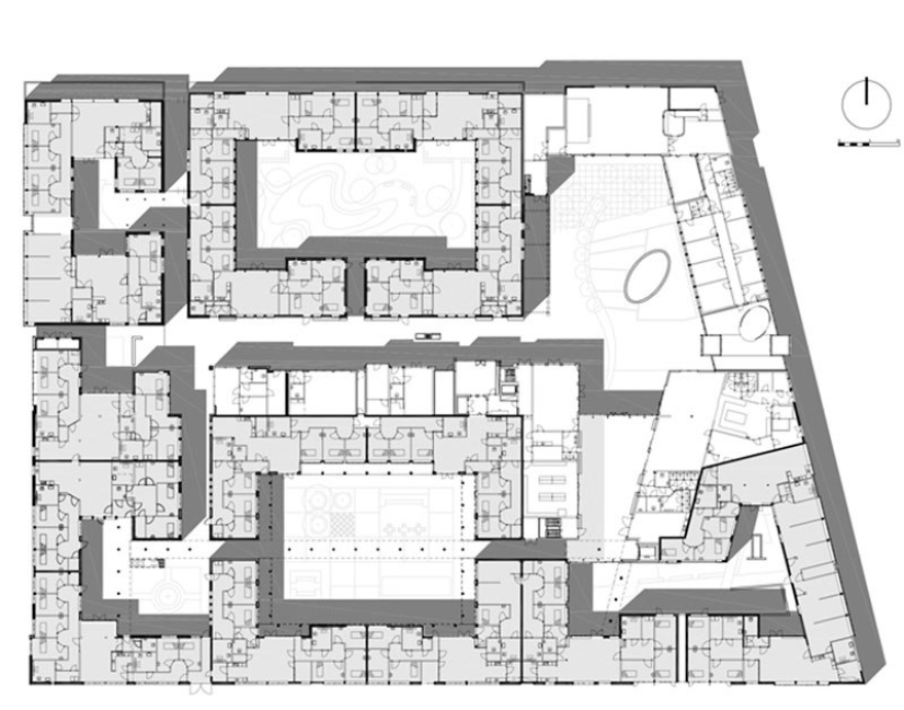 Un pueblo holandés de aspecto normal en el que todos sufren de demencia