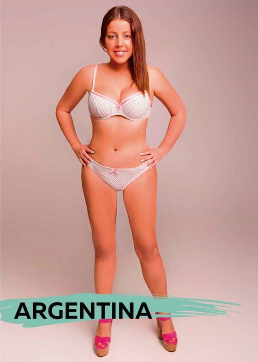 Una chica, photoshop y estándares de belleza en 18 países de todo el mundo Una chica, photoshop y estándares de belleza en 18 países de todo el mundo