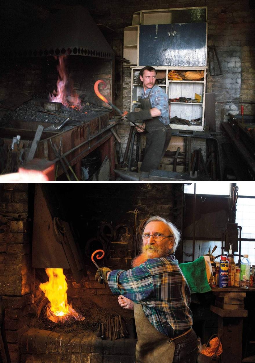 Una comparación de toda la vida: el fotógrafo repitió las fotos de personas hace 40 años Una comparación de toda la vida: el fotógrafo repitió las fotos de personas hace 40 años