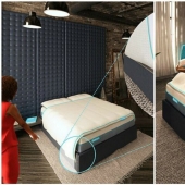 Una empresa británica ha ideado una manta que no se puede tirar