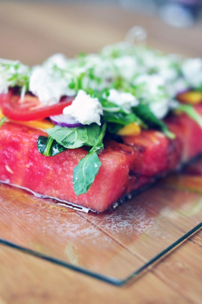 Una ensalada de sandía inusual que definitivamente te gustará Una ensalada de sandía inusual que definitivamente te gustará