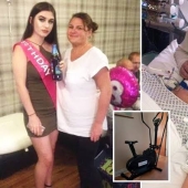 Una hermosa figura a costa de la vida: una mujer de 46 años murió después de hacer ejercicio en una bicicleta estática