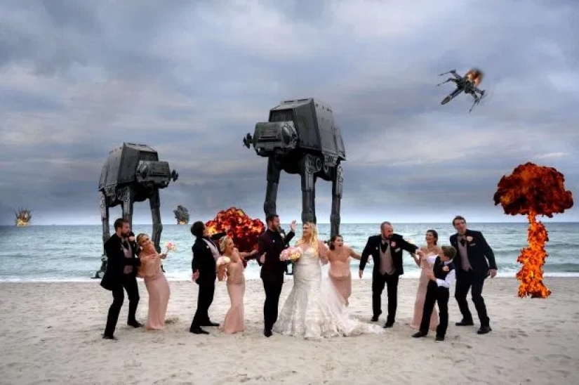 Una historia de amor: los recién casados organizaron una boda elegante al estilo de Disney