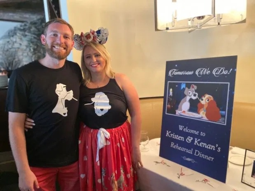 Una historia de amor: los recién casados organizaron una boda elegante al estilo de Disney