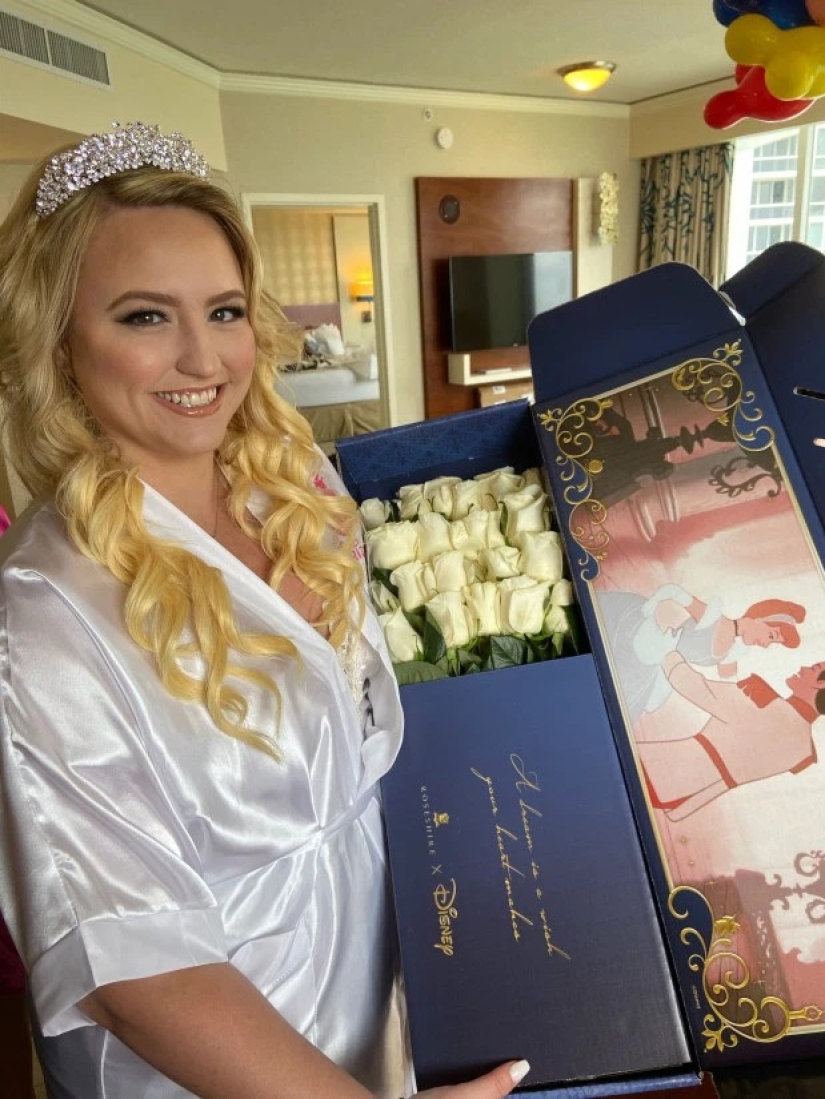 Una historia de amor: los recién casados organizaron una boda elegante al estilo de Disney