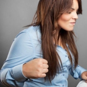 Una mujer danesa golpeó a un chico de Ucrania en el set de un popular programa de televisión