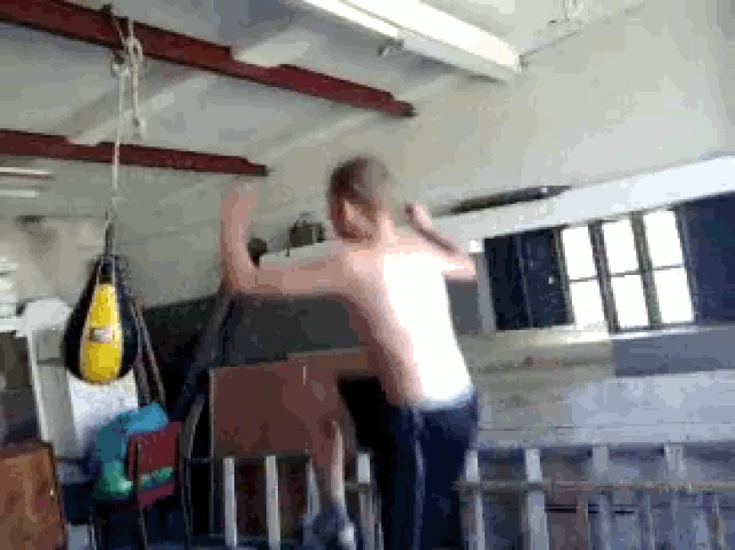 Una selección de fracasos épicos durante el entrenamiento