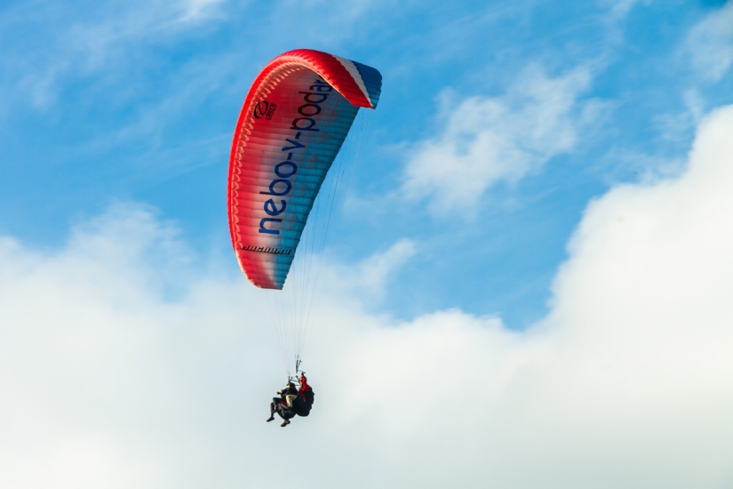 Una visión del mundo a vista de pájaro: Parapente Una visión del mundo a vista de pájaro: Parapente