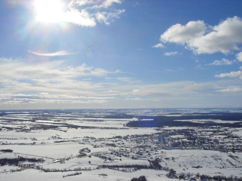 Una visión del mundo a vista de pájaro: Parapente Una visión del mundo a vista de pájaro: Parapente