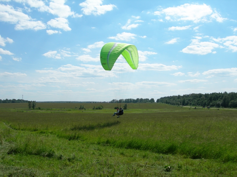 Una visión del mundo a vista de pájaro: Parapente Una visión del mundo a vista de pájaro: Parapente