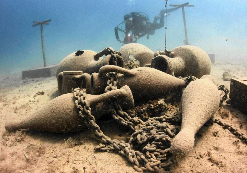 Underwater historical park in Croatia