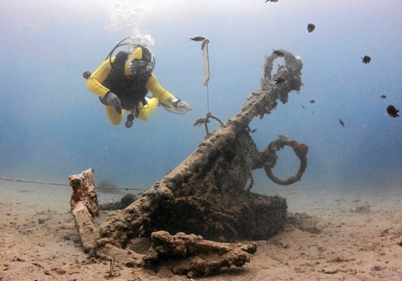 Underwater historical park in Croatia