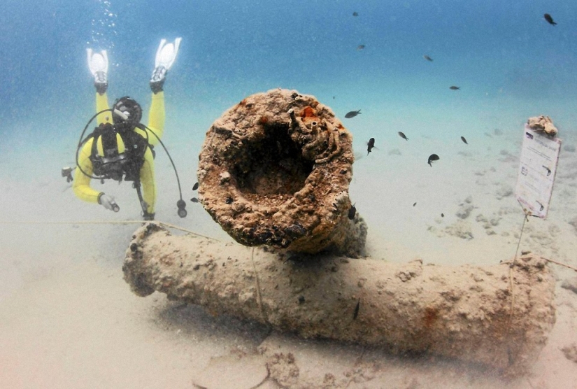 Underwater historical park in Croatia