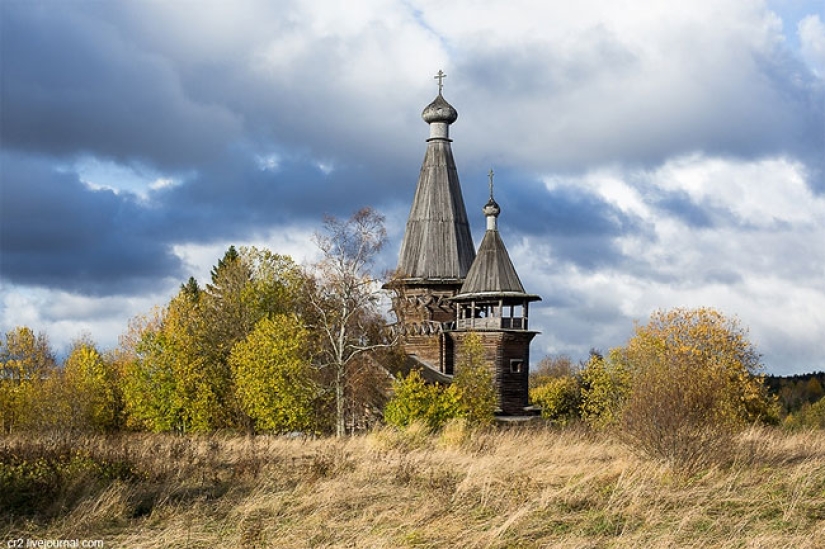 Unique ancient wooden churches of Karelia