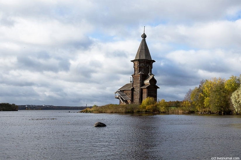 Unique ancient wooden churches of Karelia