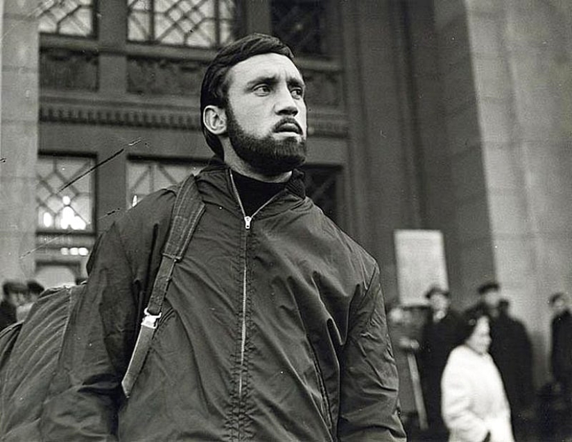 Unique photos of Vladimir Vysotsky