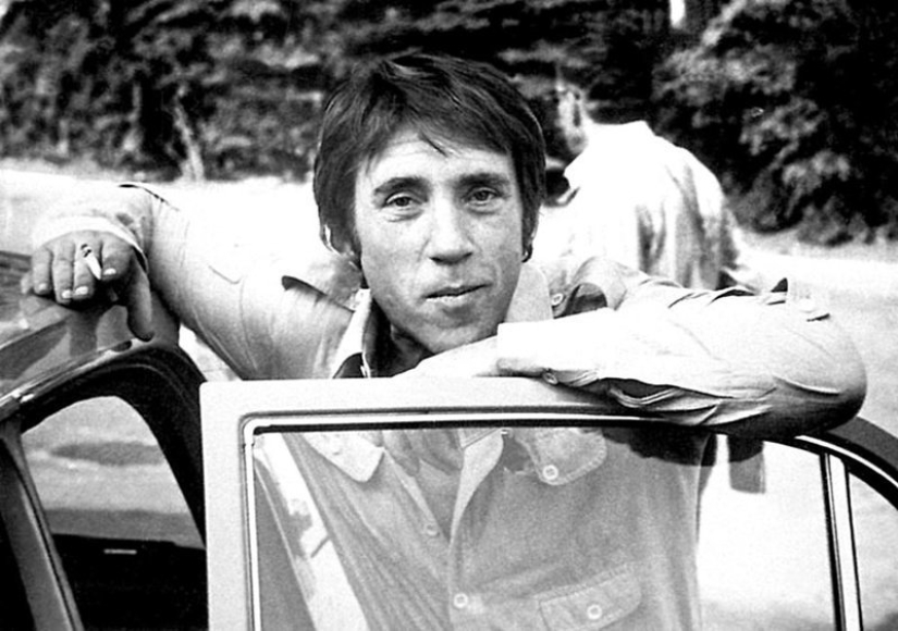 Unique photos of Vladimir Vysotsky