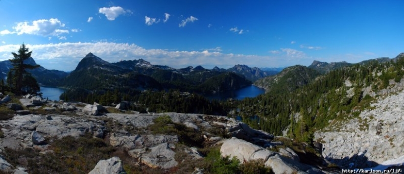 USA: Lakes and Waterfalls of the Foss River Valley USA: Lakes and Waterfalls of the Foss River Valley