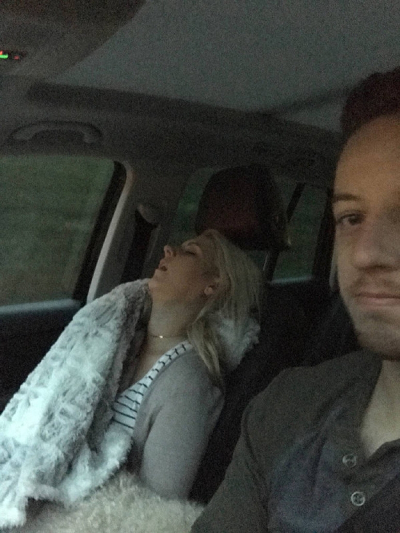 Useless co-pilot: when the wife is not the best traveling companion