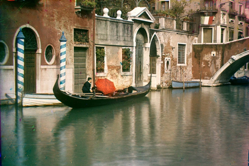 Venecia de preguerra en fotografías a color de Bernard Eilers Venecia de preguerra en fotografías a color de Bernard Eilers