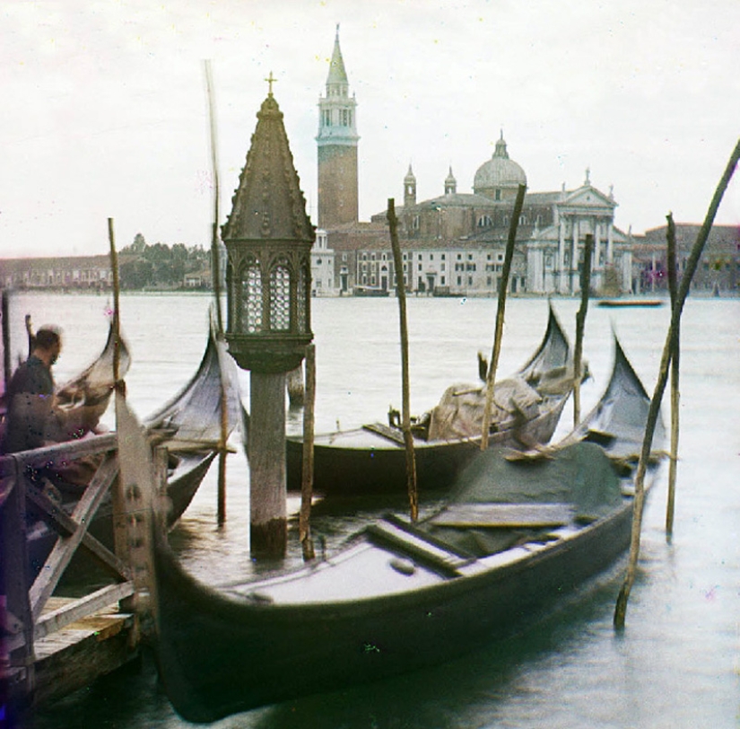 Venecia de preguerra en fotografías a color de Bernard Eilers Venecia de preguerra en fotografías a color de Bernard Eilers