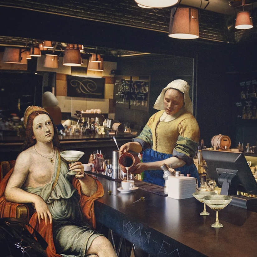 Venus on a nudist beach: how the heroes of classic canvases fit into modernity