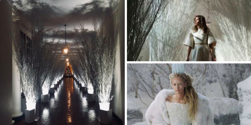 "Very strange funeral": social networks parody the festive decoration of the White House from Melania Trump "Very strange funeral": social networks parody the festive decoration of the White House from Melania Trump