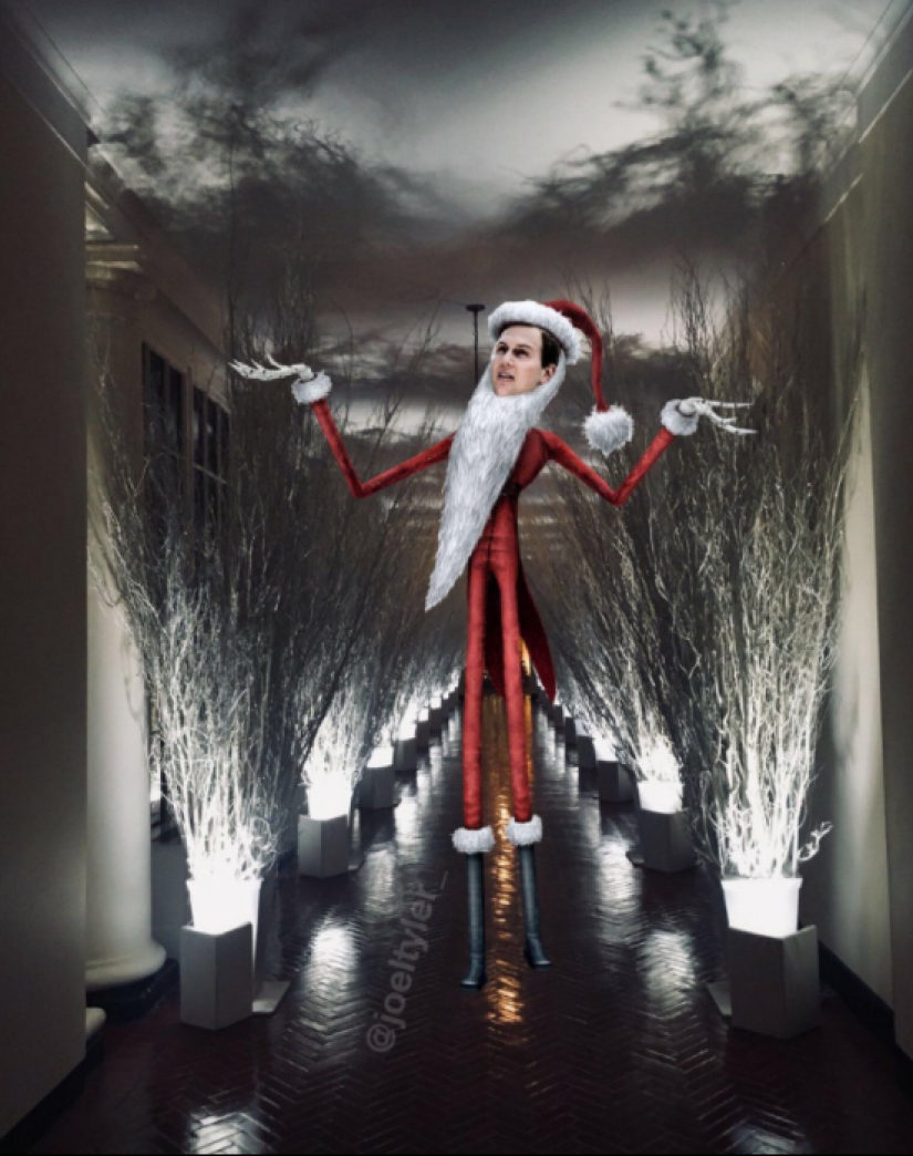 "Very strange funeral": social networks parody the festive decoration of the White House from Melania Trump "Very strange funeral": social networks parody the festive decoration of the White House from Melania Trump
