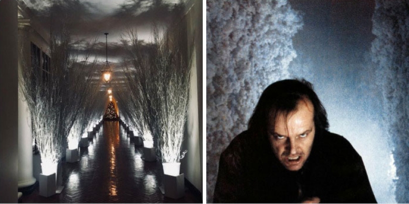 "Very strange funeral": social networks parody the festive decoration of the White House from Melania Trump "Very strange funeral": social networks parody the festive decoration of the White House from Melania Trump