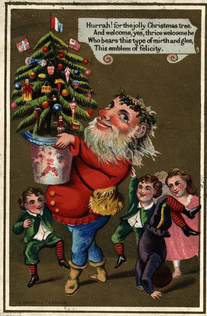 Victorian Christmas cards that will make you doubt the good intentions of the sender