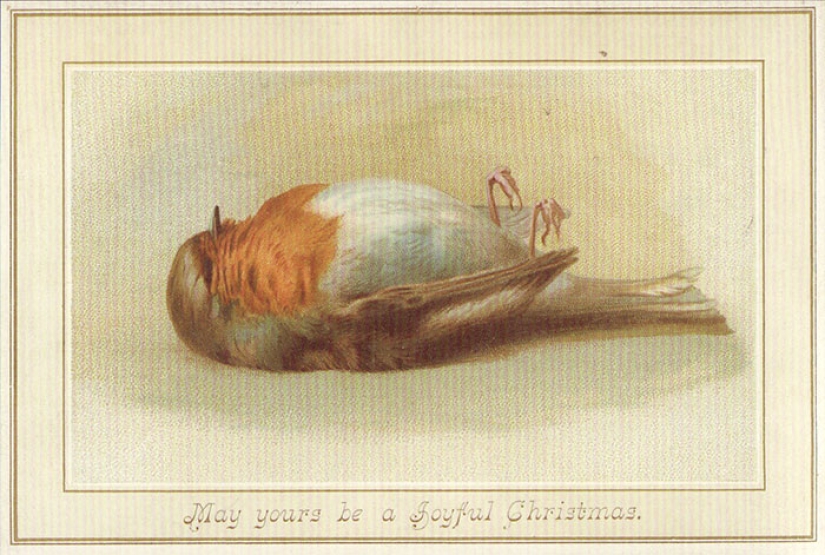 Victorian Christmas cards that will make you doubt the good intentions of the sender