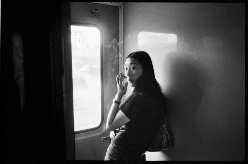 Wang Fuchun y su famosa serie de fotos "Los chinos en el tren" Wang Fuchun y su famosa serie de fotos "Los chinos en el tren"