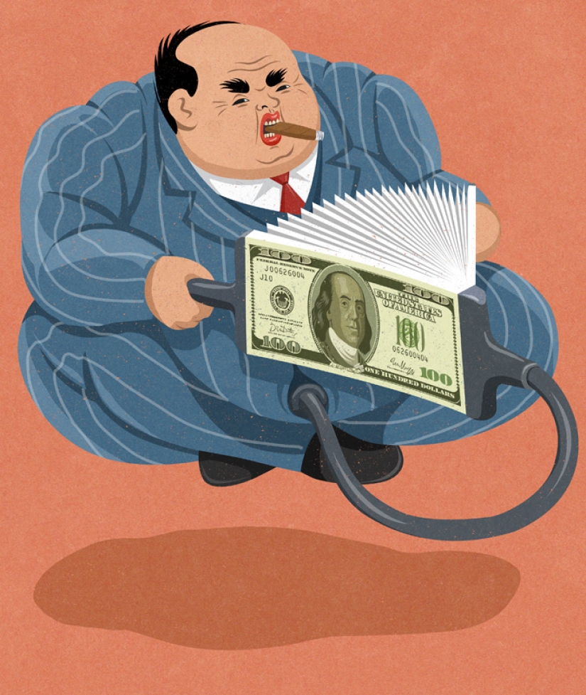 We have forgotten the word "enough", says satirical artist John Holcroft We have forgotten the word "enough", says satirical artist John Holcroft