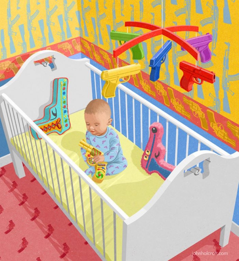 We have forgotten the word "enough", says satirical artist John Holcroft We have forgotten the word "enough", says satirical artist John Holcroft