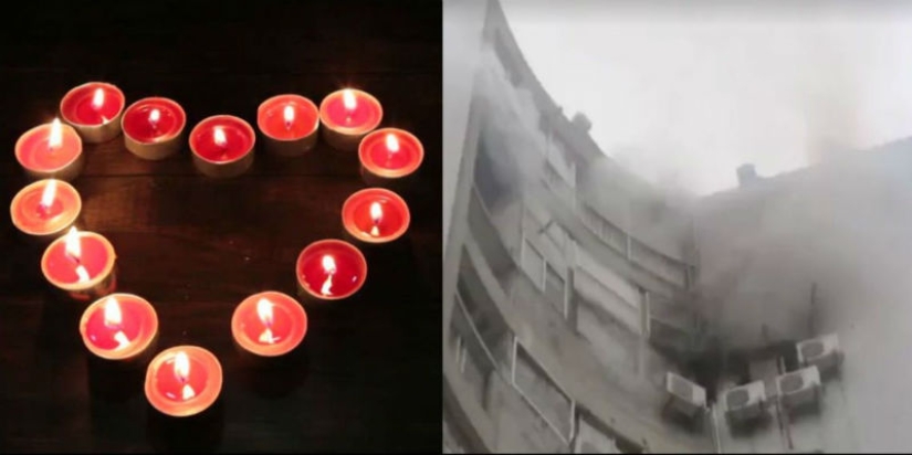 We hope she said yes: a Chinese man burned down a hotel trying to propose by candlelight