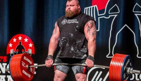 Weak point: the strongest man on the planet almost died after dropping weights on the innermost Weak point: the strongest man on the planet almost died after dropping weights on the innermost