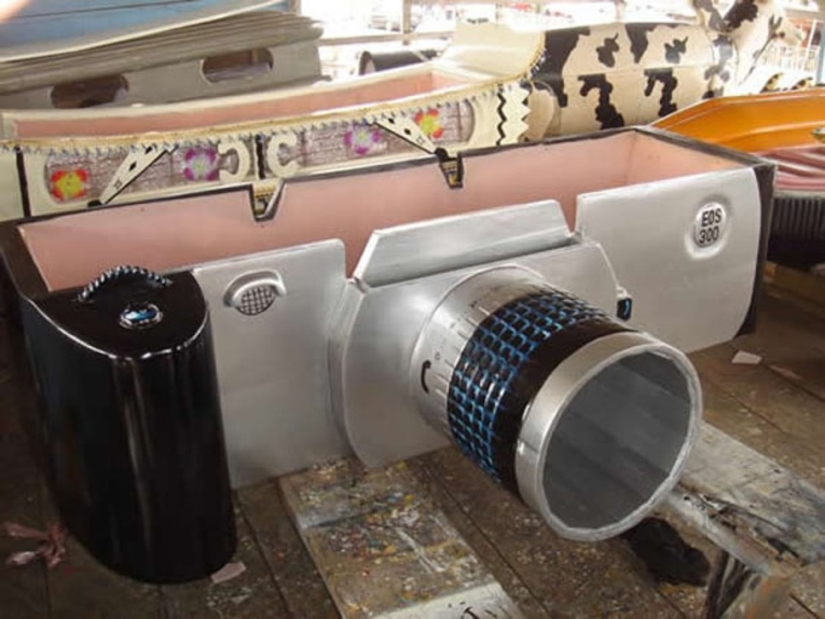 Well, very creative coffins from Ghana