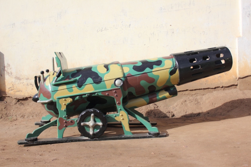 Well, very creative coffins from Ghana