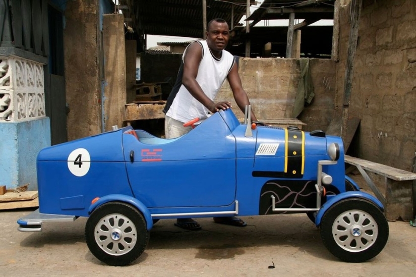 Well, very creative coffins from Ghana