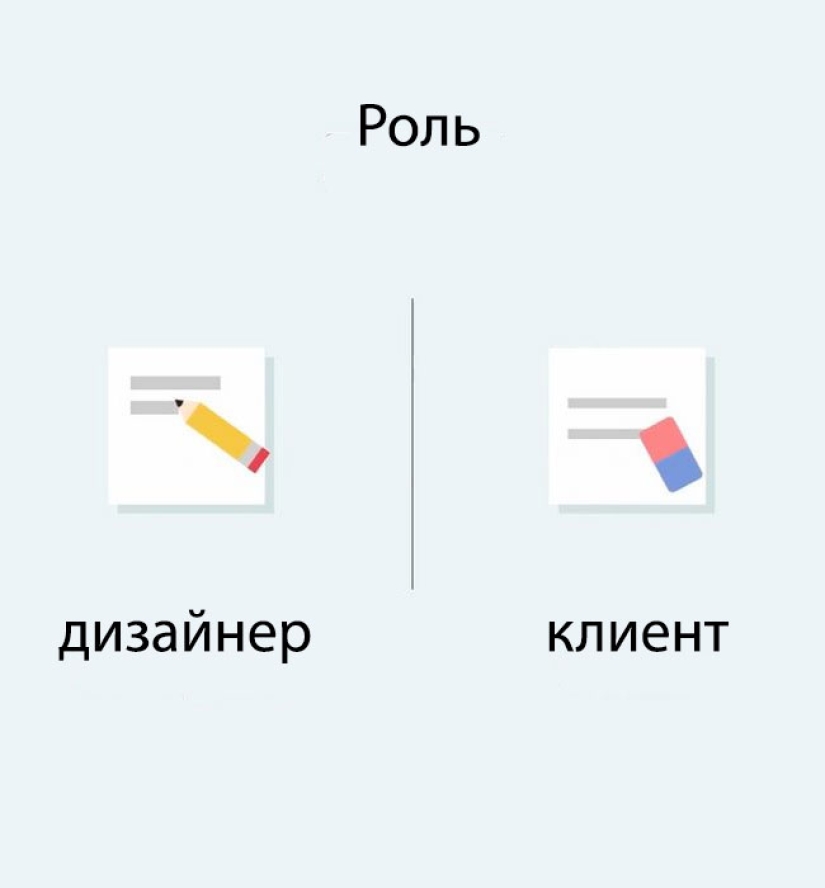 "Well, you're a designer": why the designer and the client will never understand each other "Well, you're a designer": why the designer and the client will never understand each other