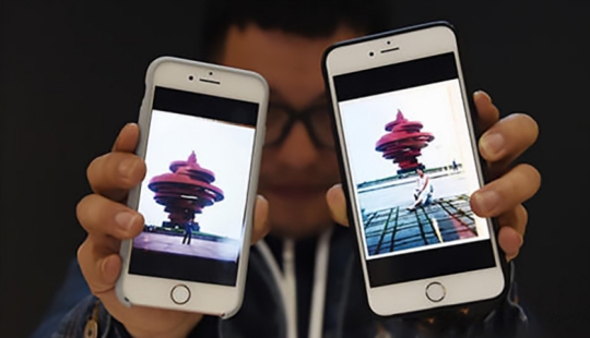 What a twist! After five years of marriage, the husband saw himself in a childhood picture of his wife