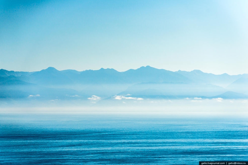 What Baikal looks like from a helicopter What Baikal looks like from a helicopter