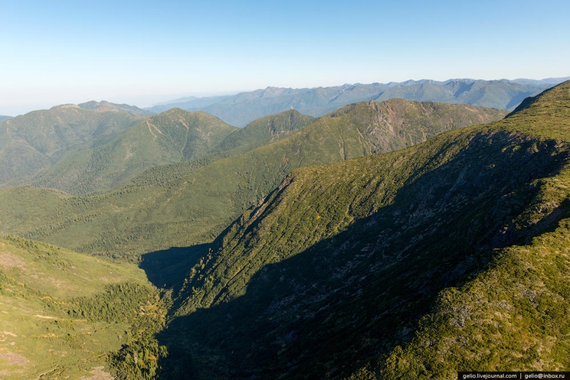What Baikal looks like from a helicopter What Baikal looks like from a helicopter