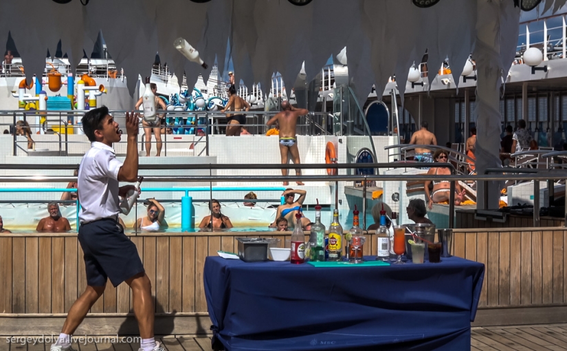 What can an ordinary person do on a cruise ship?