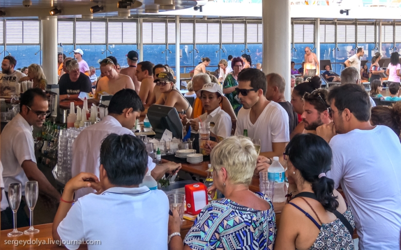 What can an ordinary person do on a cruise ship?