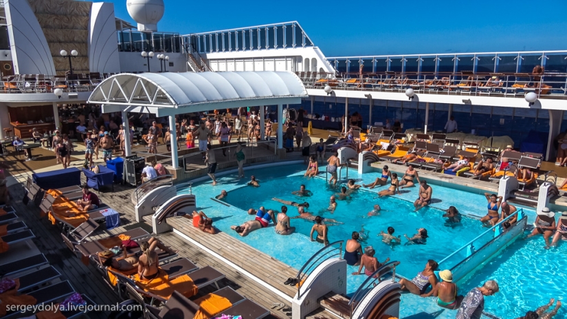 What can an ordinary person do on a cruise ship?