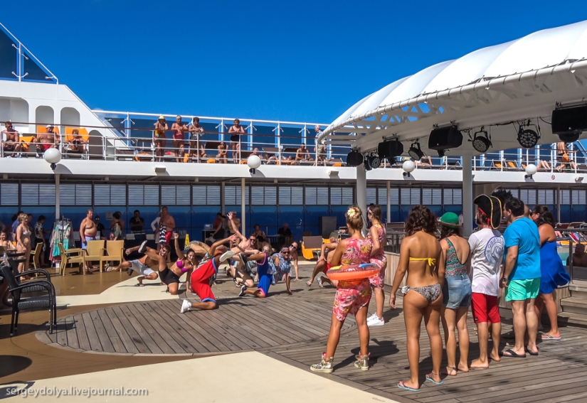 What can an ordinary person do on a cruise ship?