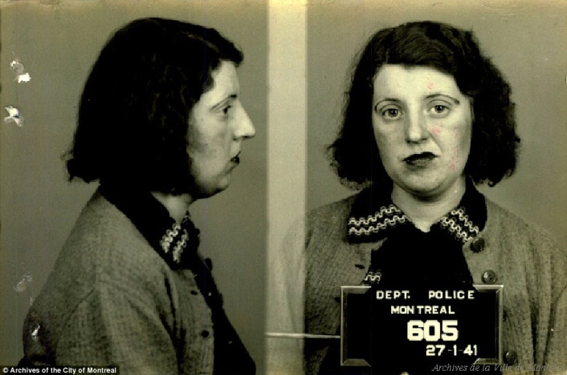 What Canadian prostitutes of the 1940s looked like