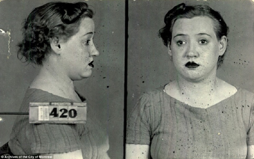 What Canadian prostitutes of the 1940s looked like