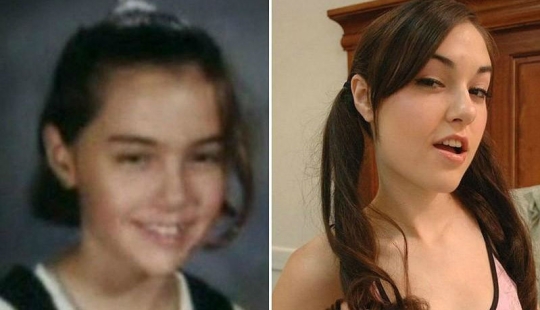 What did adult film stars look like before they started their careers